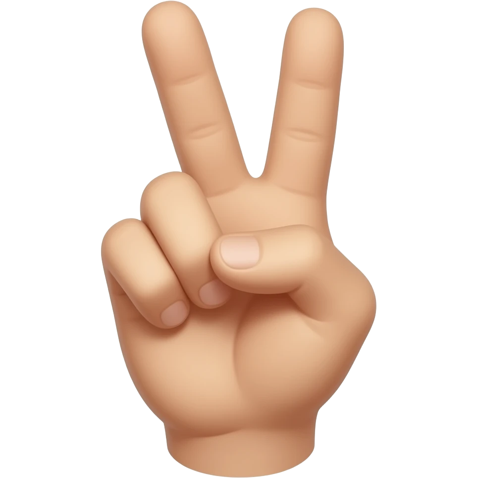 victory_hand_1 emoji