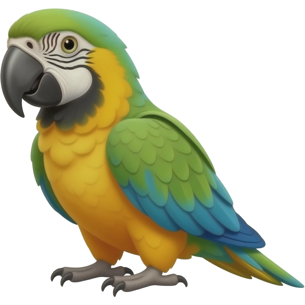 pajaro loro emoji