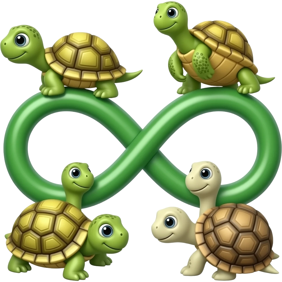 aza holmes thoughts emoji of turtles to infinity emoji