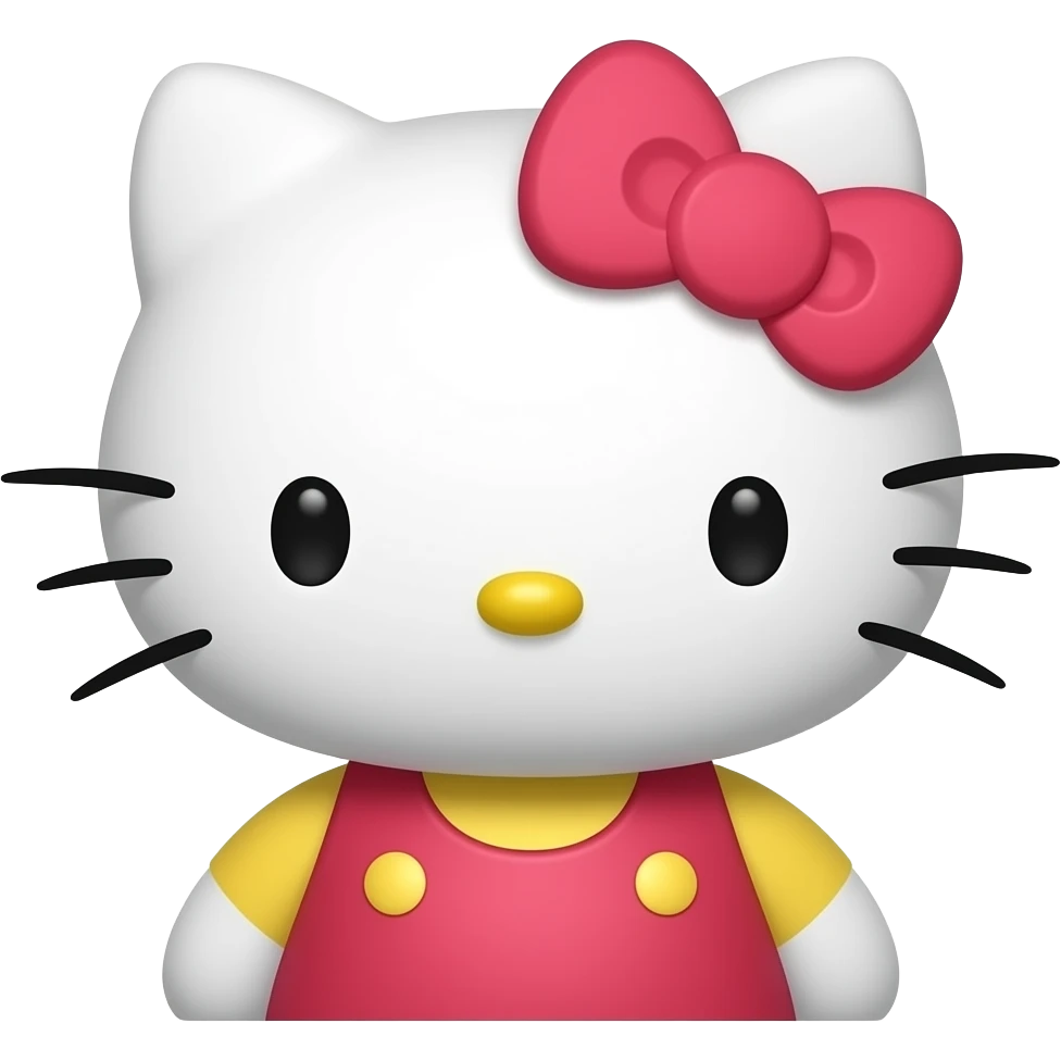 Hello kitty cute emoji