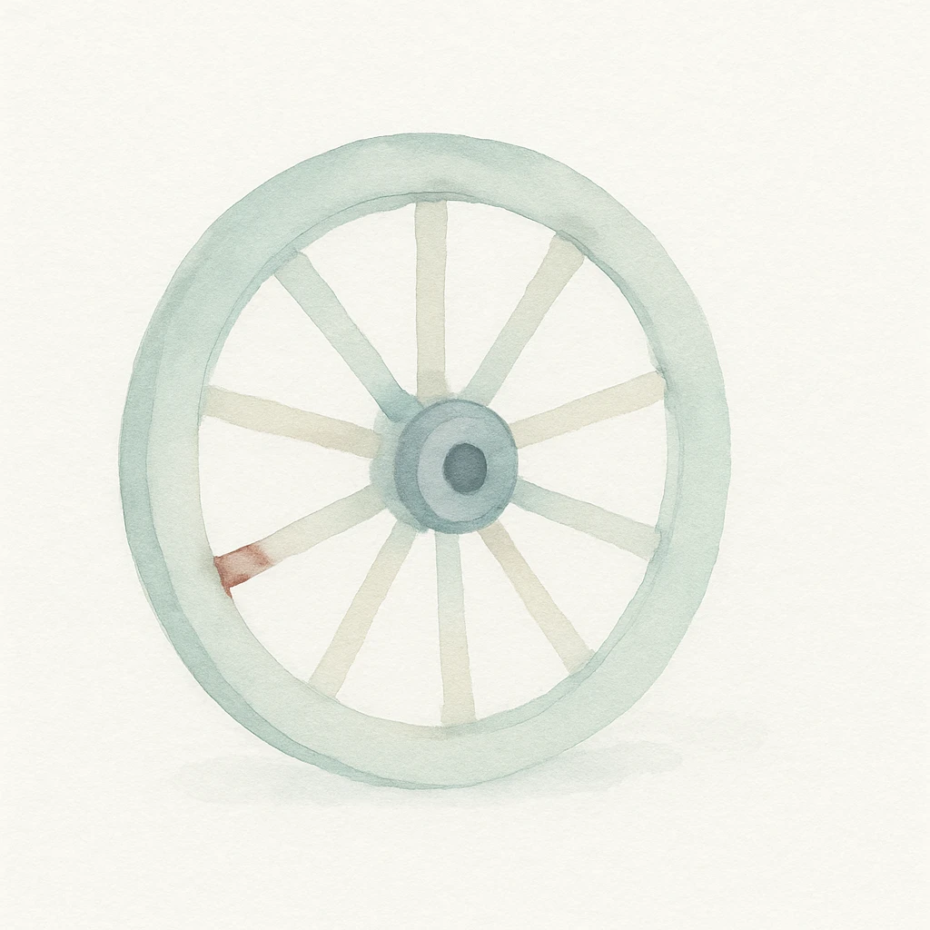 A wheel emoji