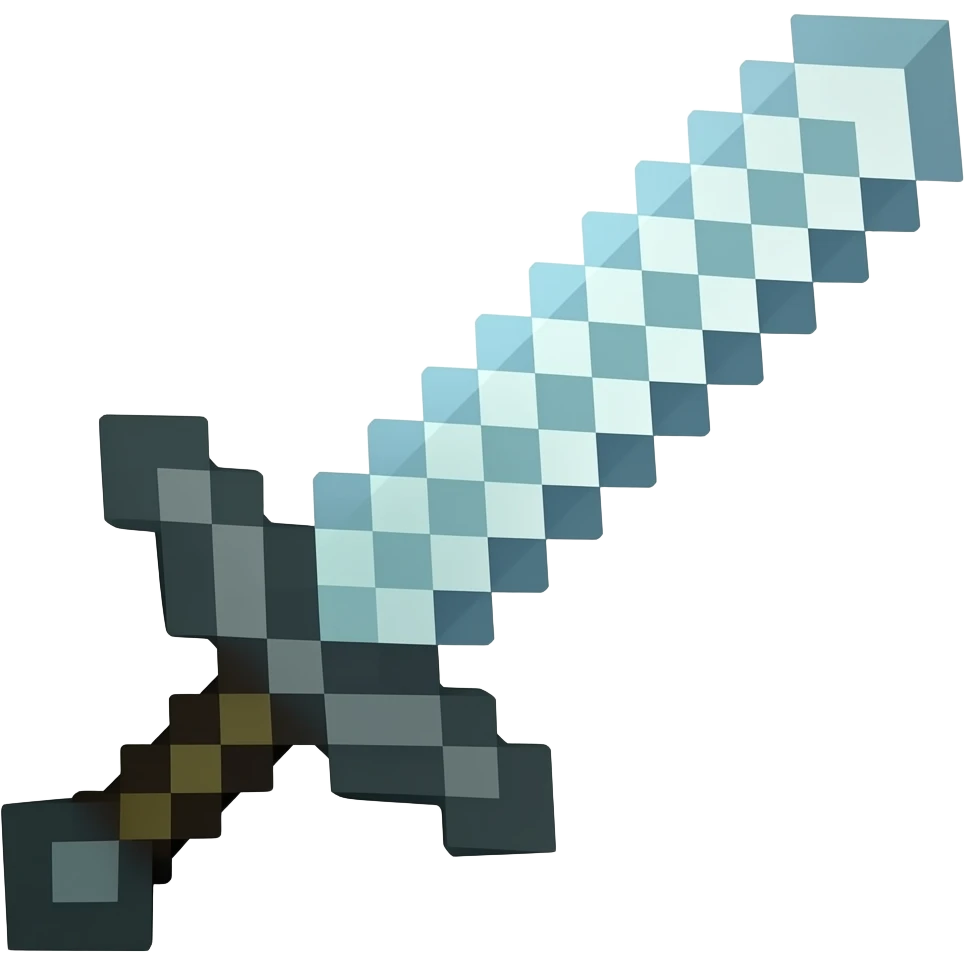 minecraft sword emoji