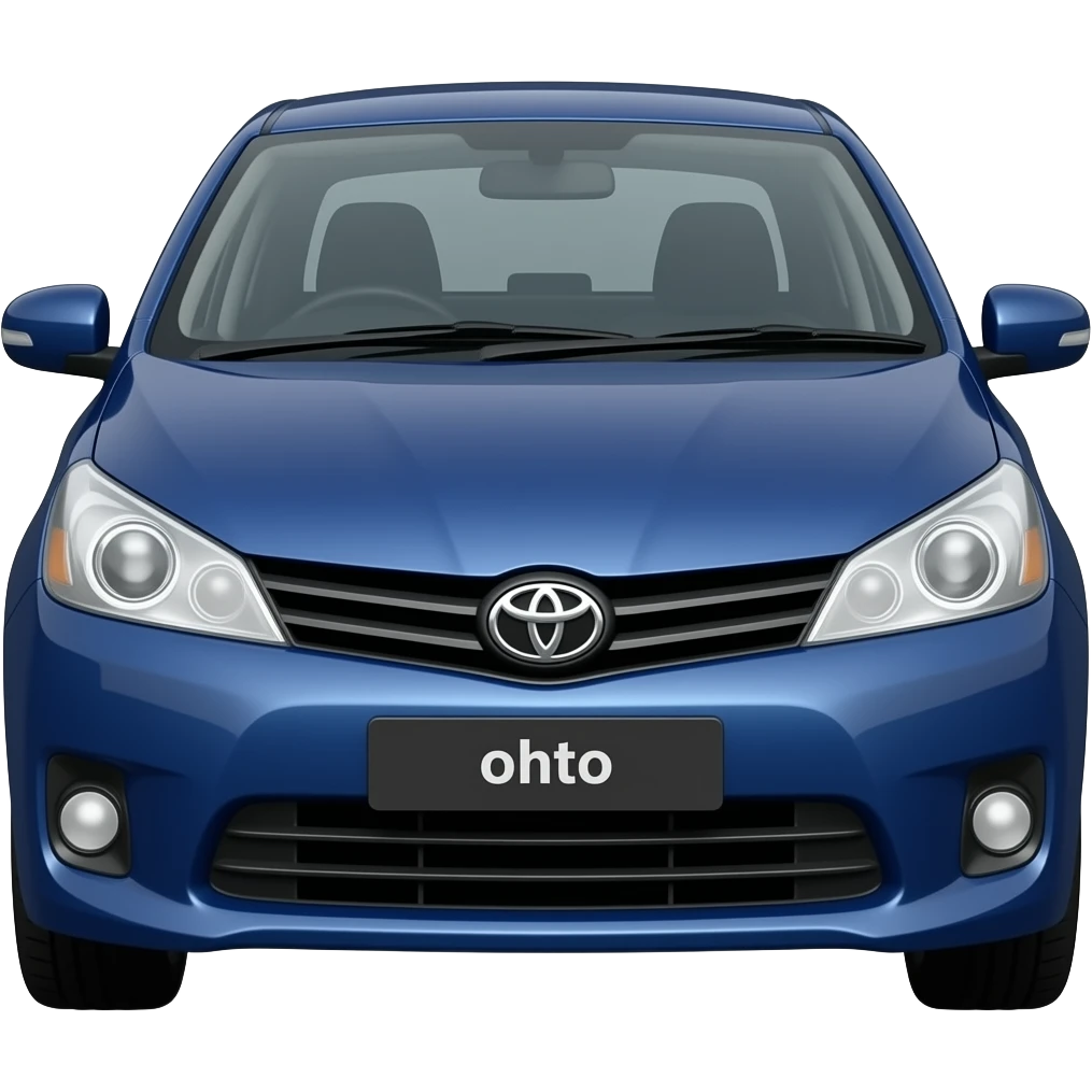 Dark Blue coloured toyota etios liva without numberplate emoji