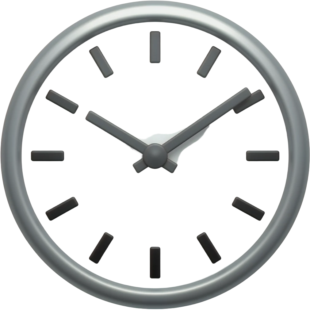 Clock emoji