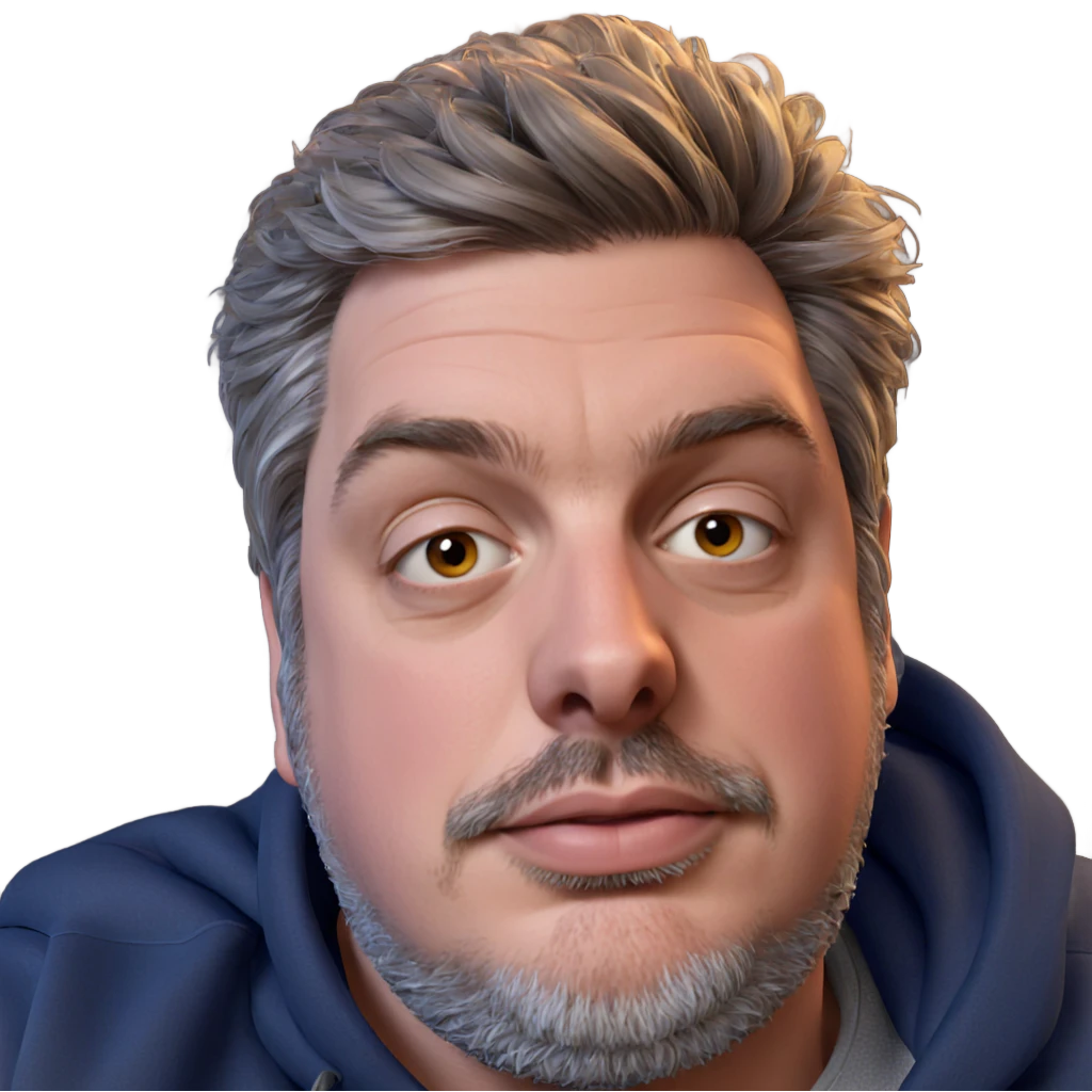 realistic male portrait with beard emoji