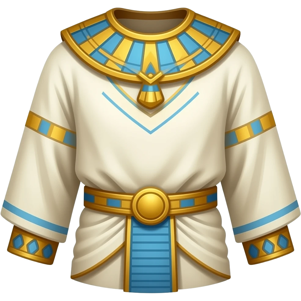 Egyptian clothes emoji