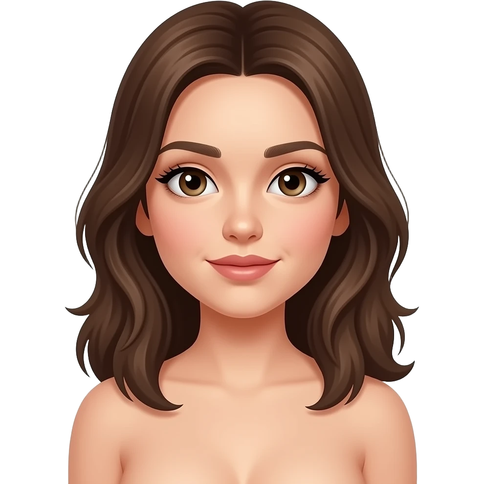 Chica desnuda teniendo sexo emoji
