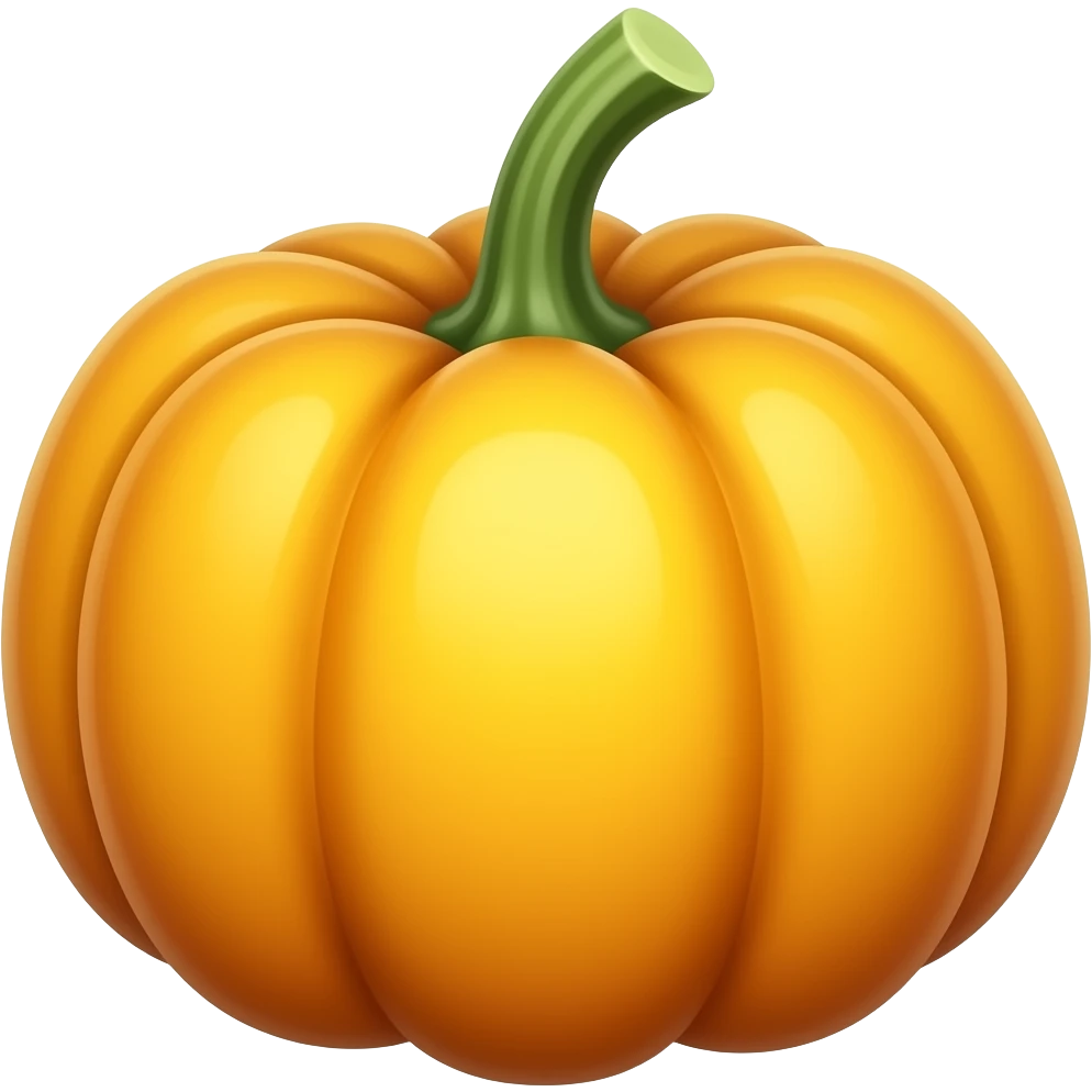 Yellow Pumpkin emoji