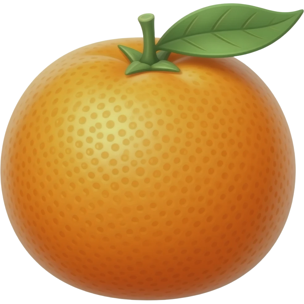 Orange fruit emoji