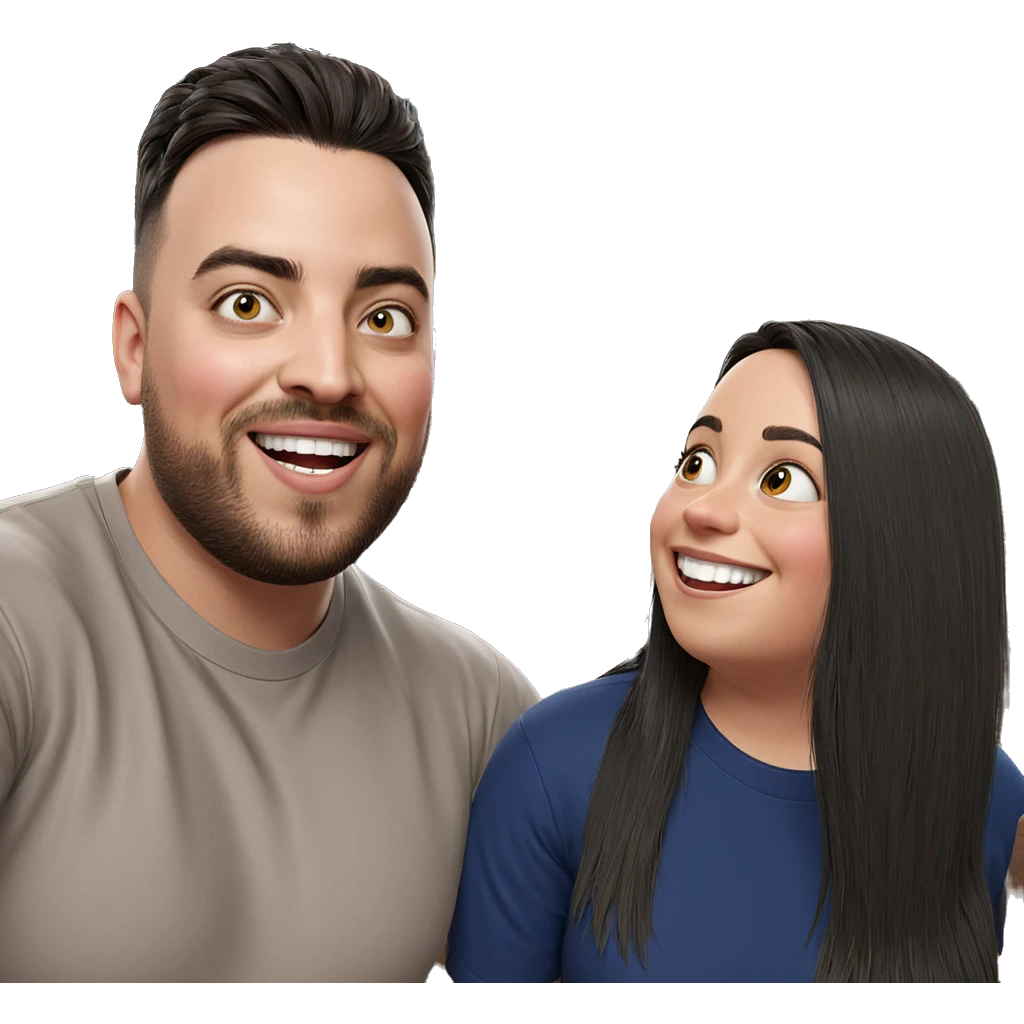 friends having fun indoors emoji