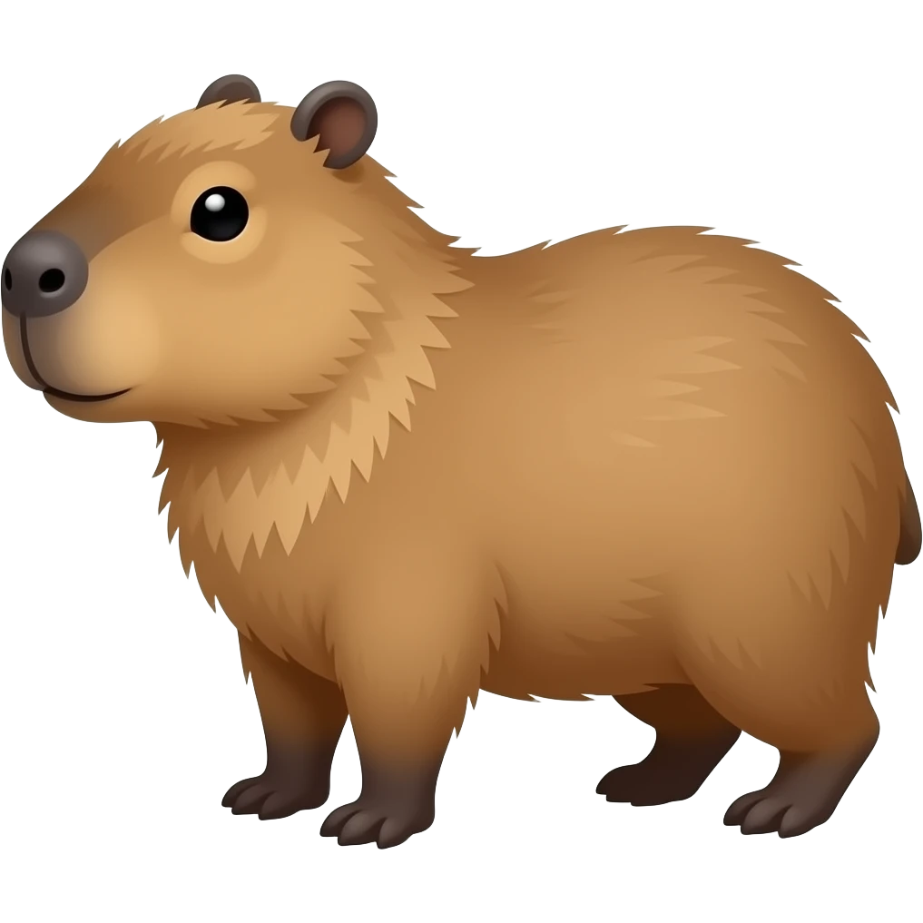 Capybara emoji