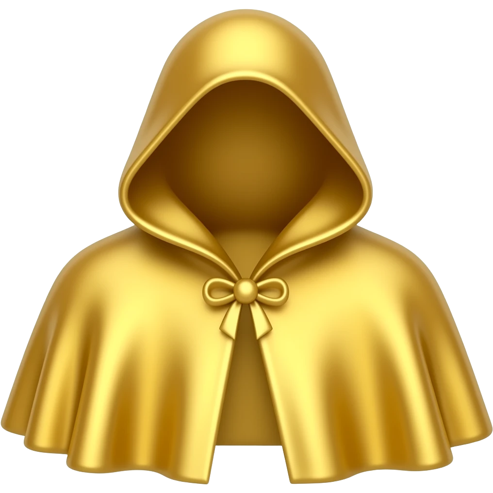 golden cloak emoji