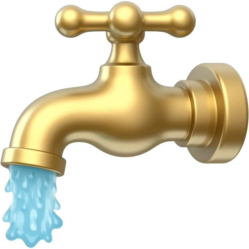 кран с водой emoji