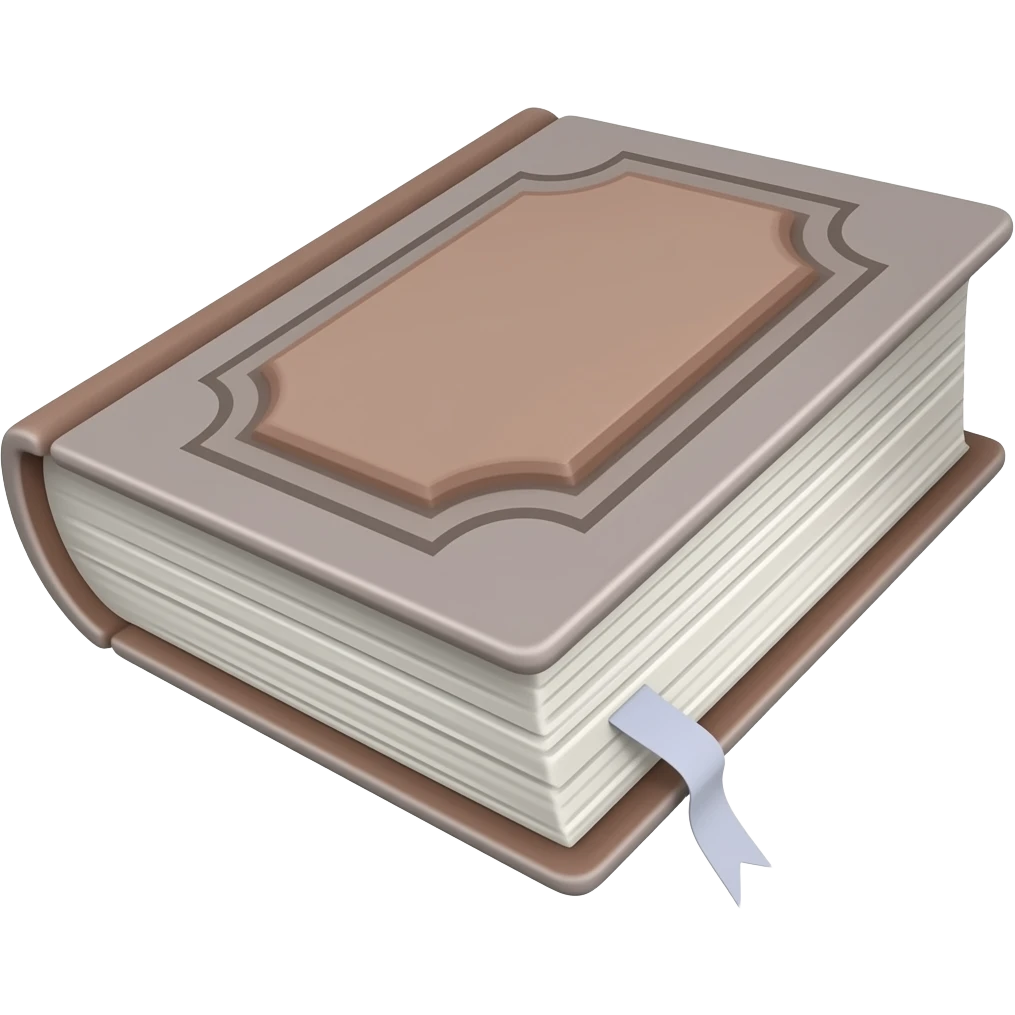 stylish book emoji