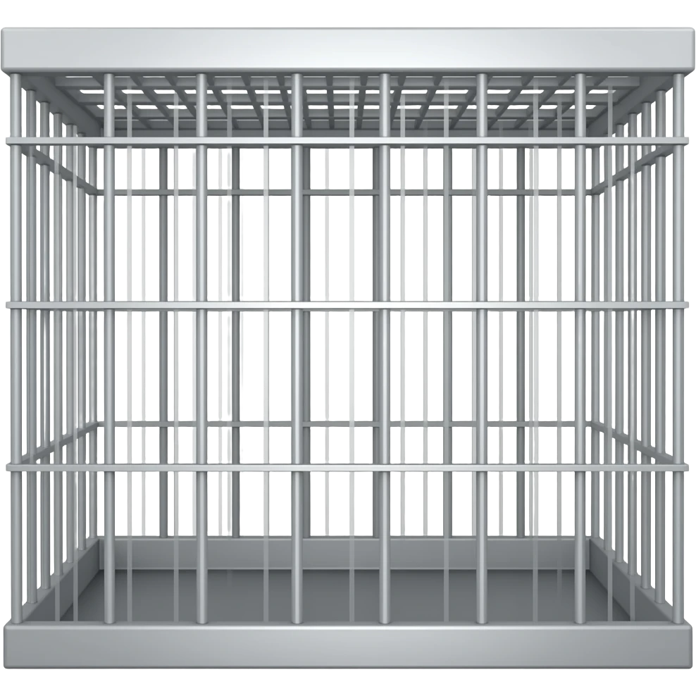 empty zoo cage emoji