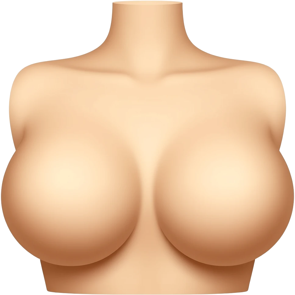 breast emoji