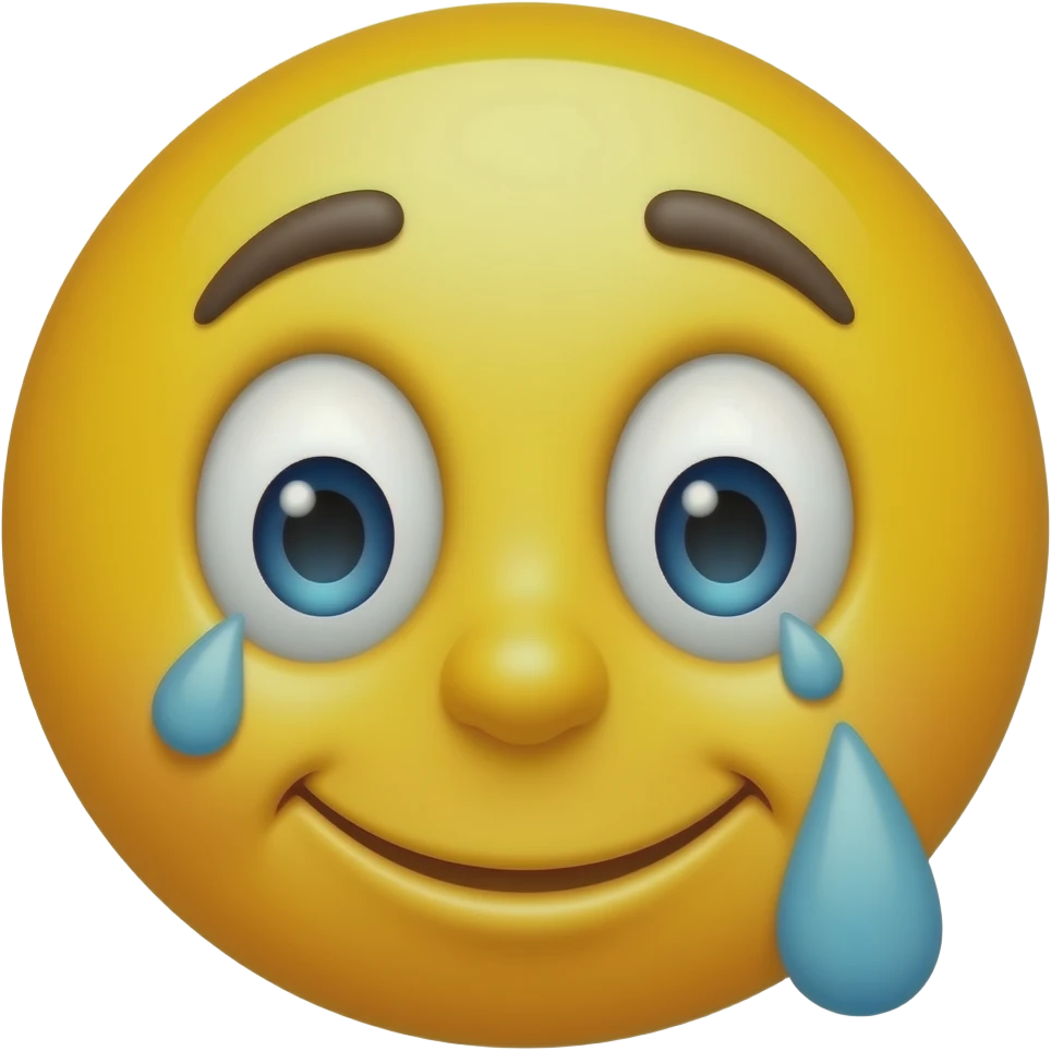 Yellow smiley emoji that's Tired  and says Good morning emoji
