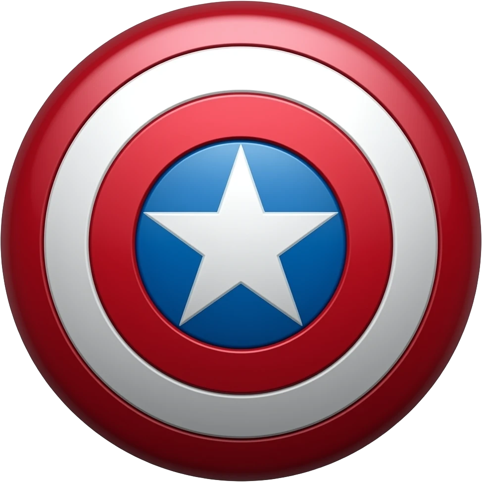 Escudo do capitão América emoji