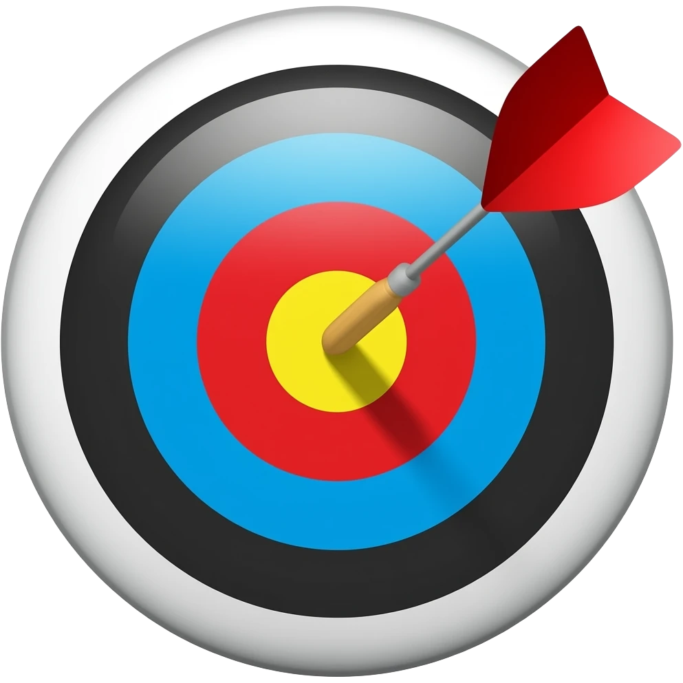 a target of young adults in their twenties emoji