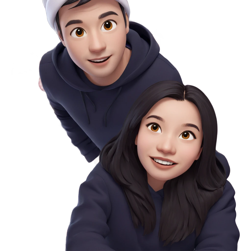 festive couple by christmas tree emoji