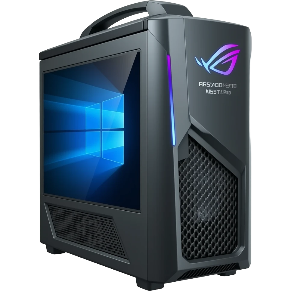 windows 11 pro pc asus rog gaming emoji