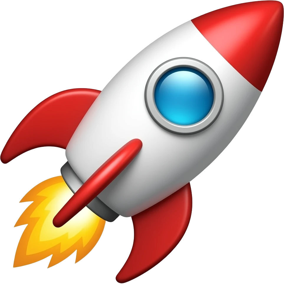 Rocket emoji