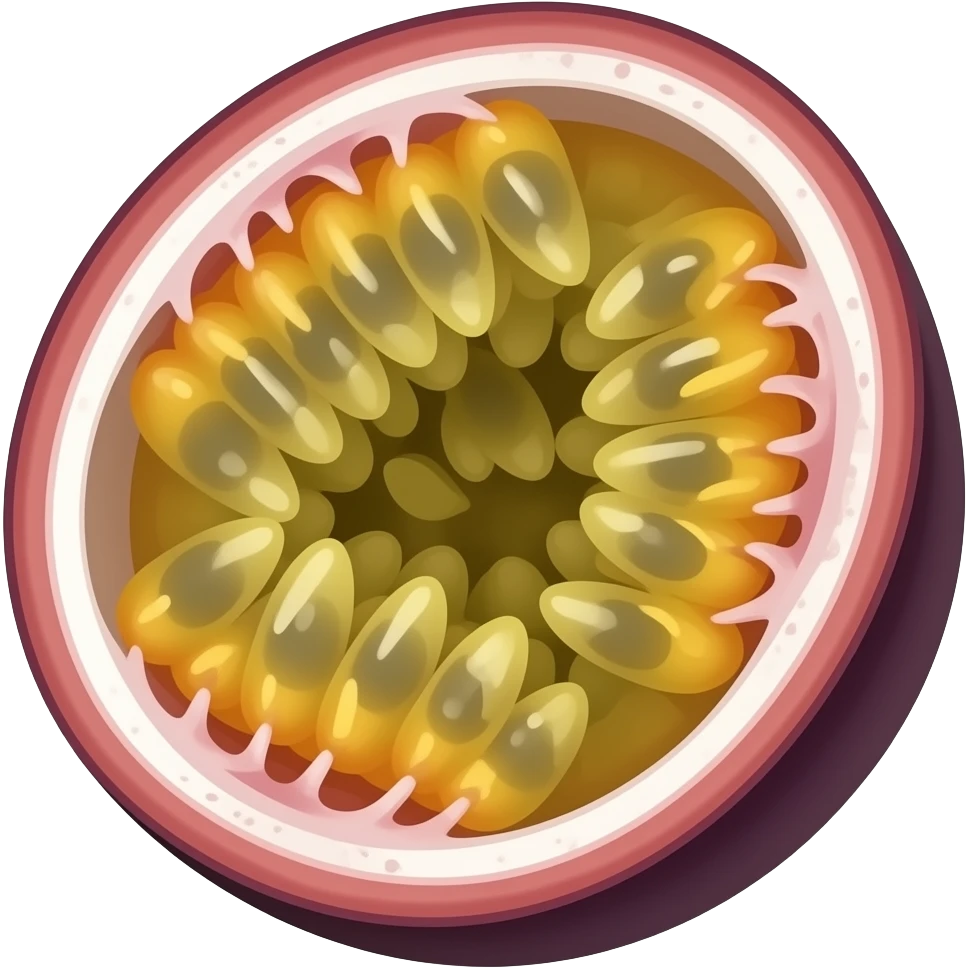 Passionfruit emoji emoji