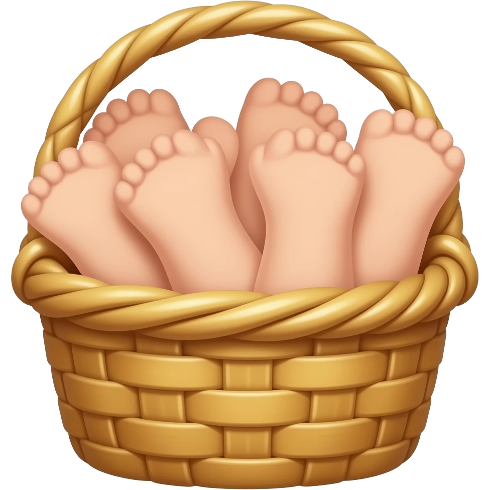 a basket full of dicks emoji