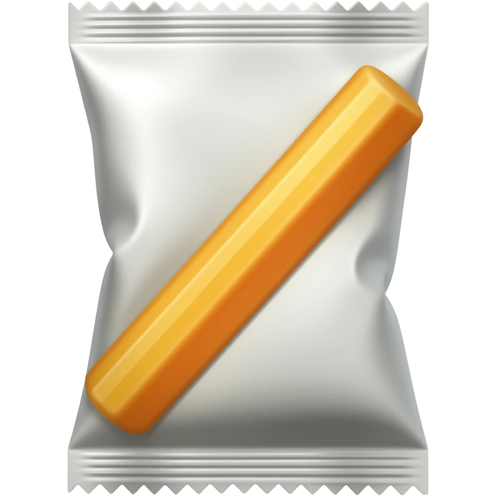 막대기 없이 짜먹는 형태의 스틱 파우치 emoji