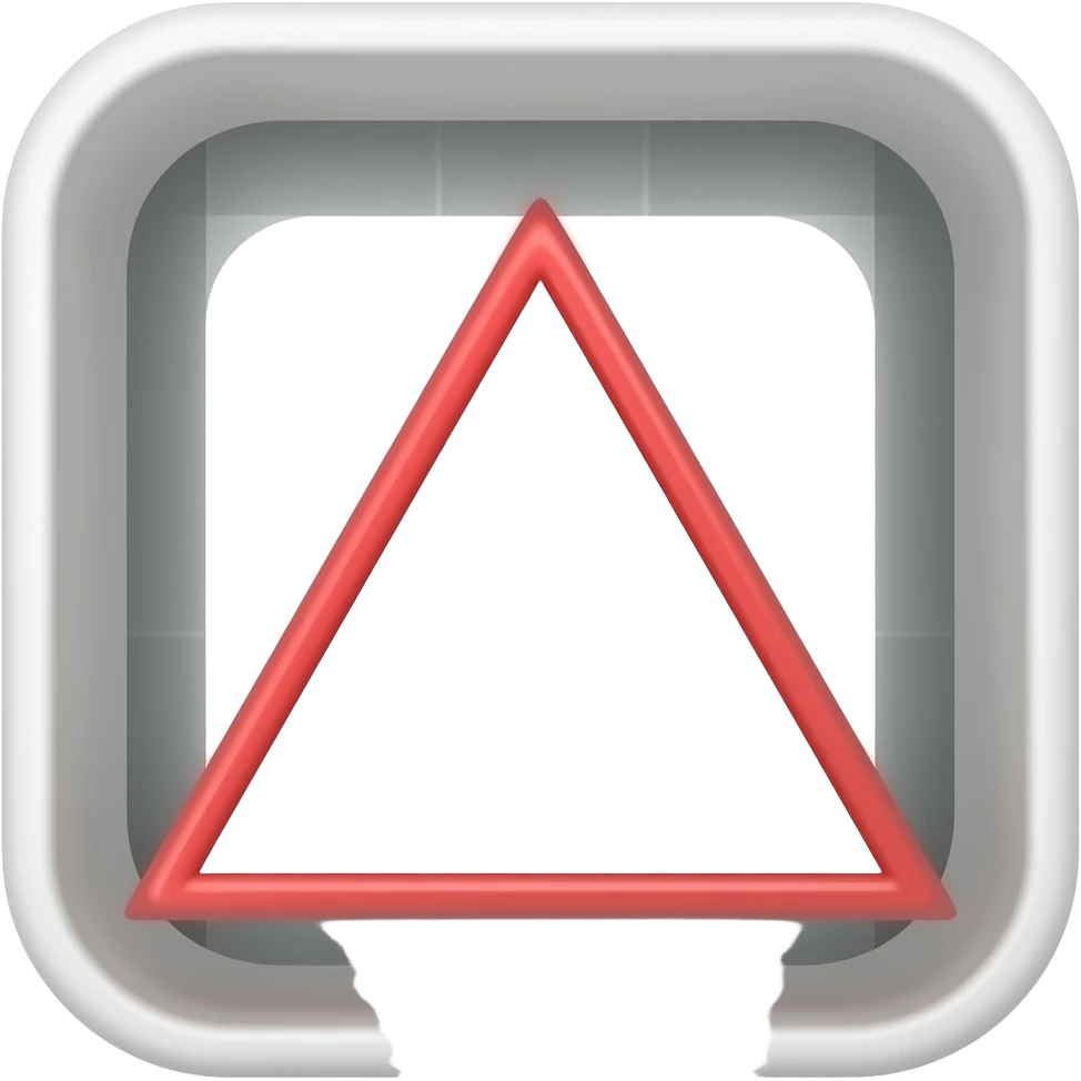 triangle doesnt fit into the box emoji