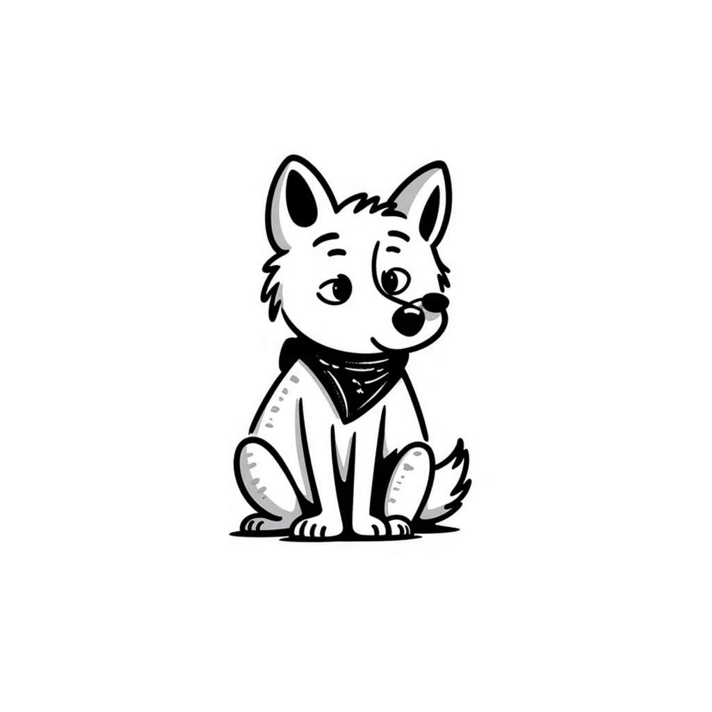 Wolf emoji