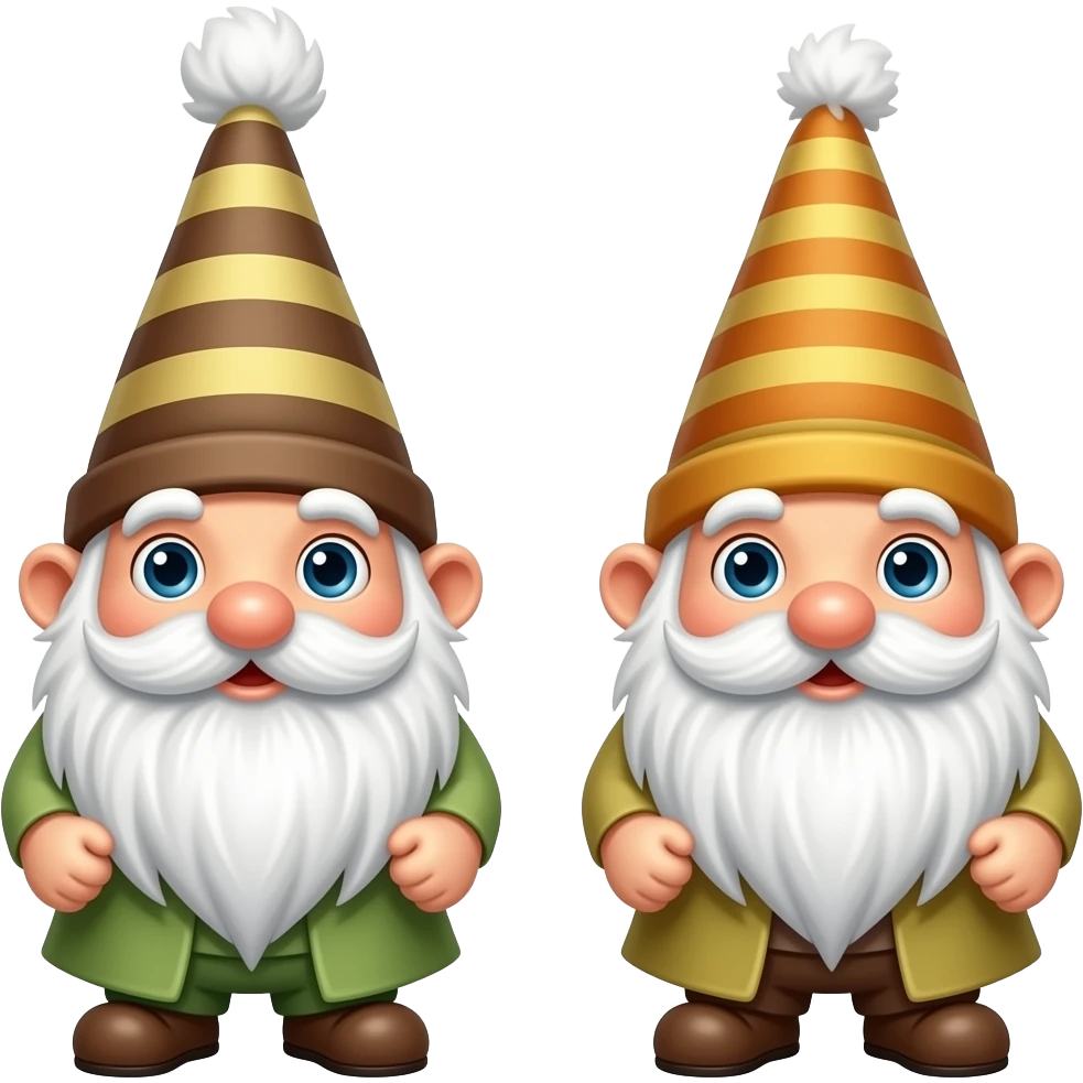 Gnomes with Hats emoji