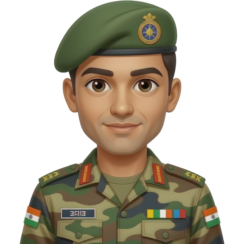 Indian army emoji