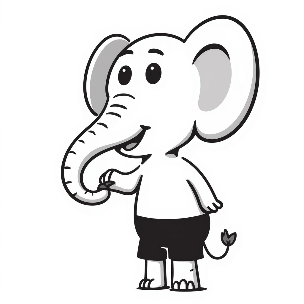 Elephant emoji