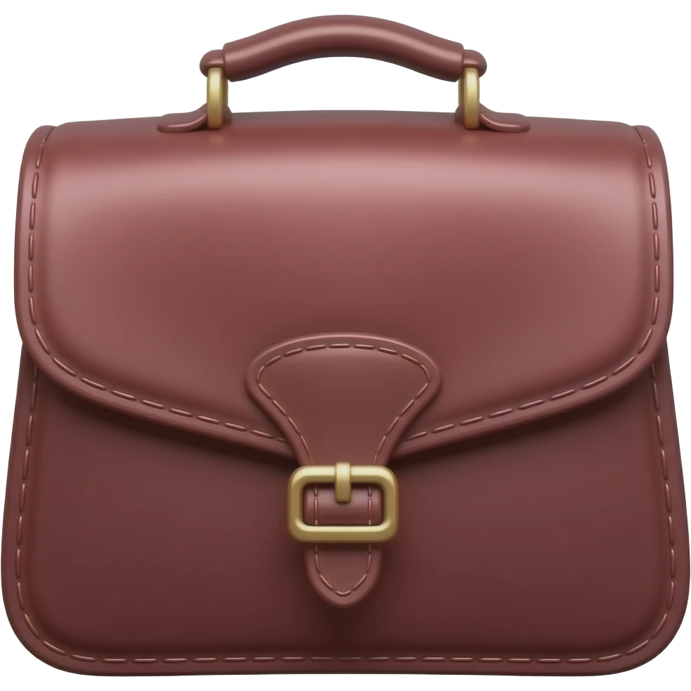 Bolson rojo vino asteric emoji