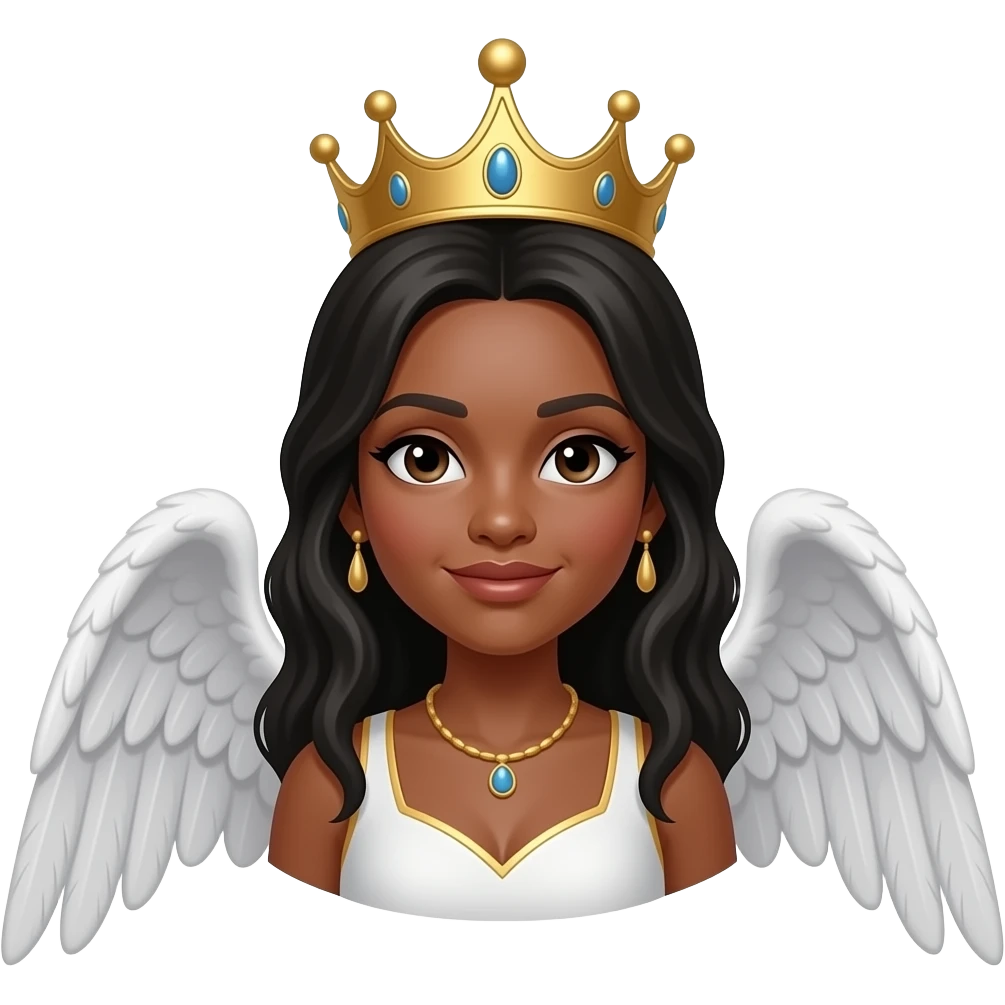 Queen Nat with Wings emoji