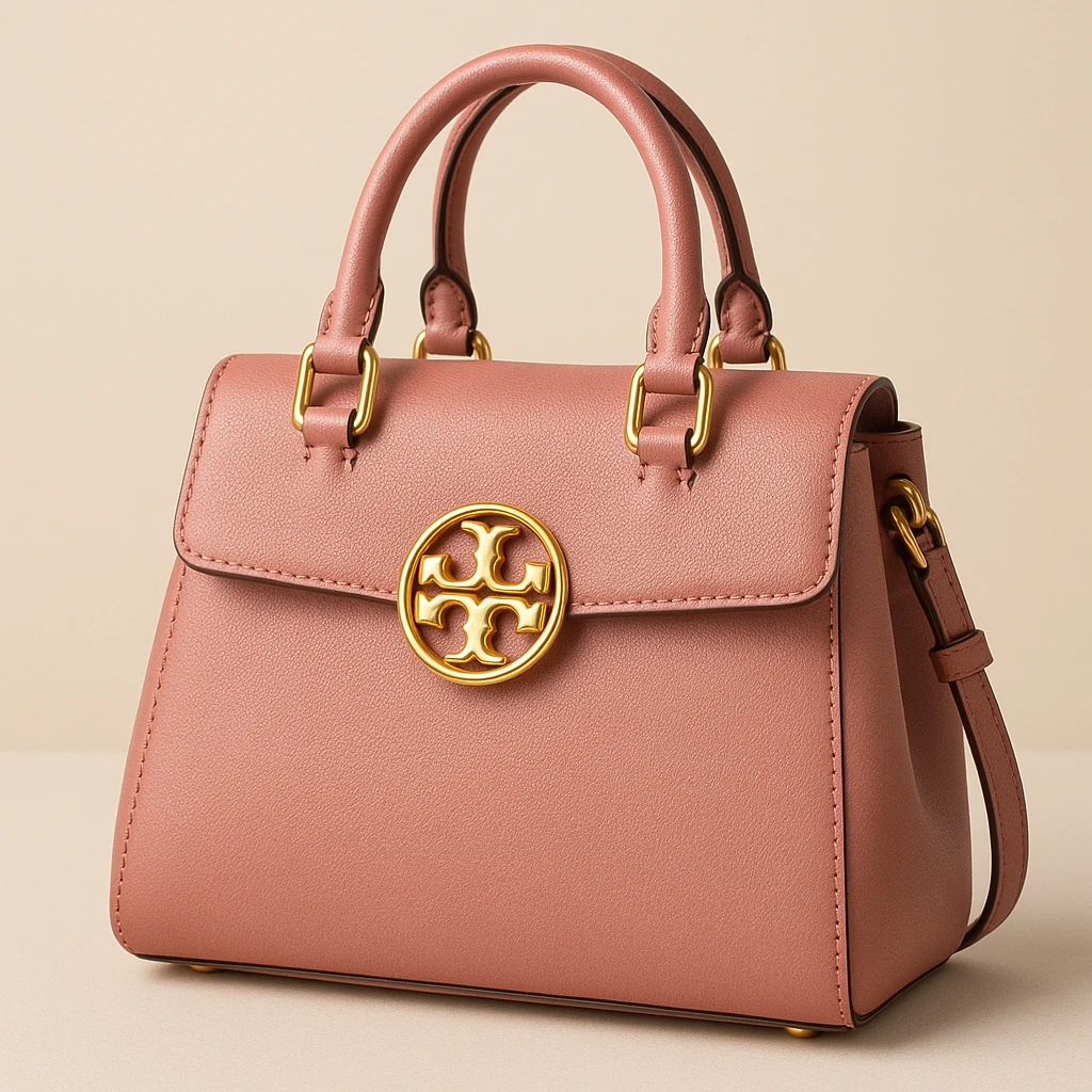 pink designer handbag emoji
