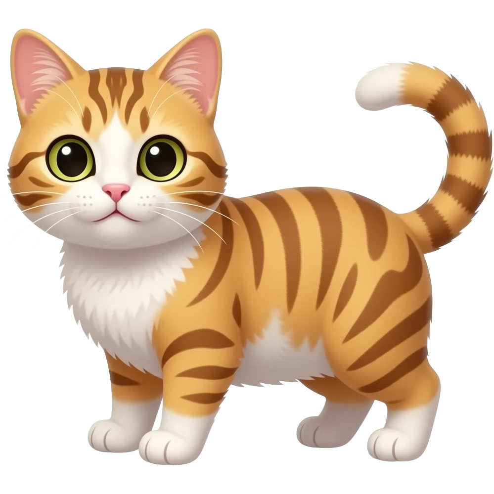 Tatlı kedi emoji