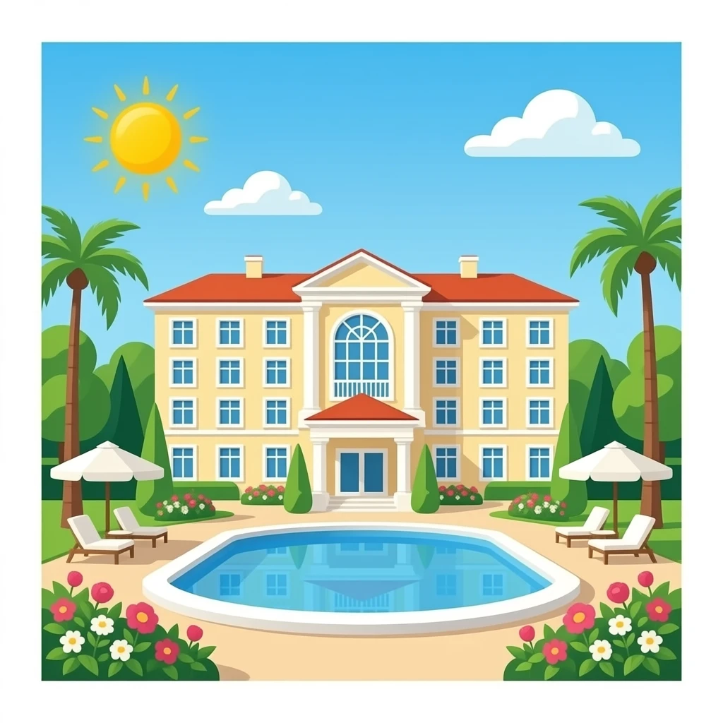 luxury hotel emoji