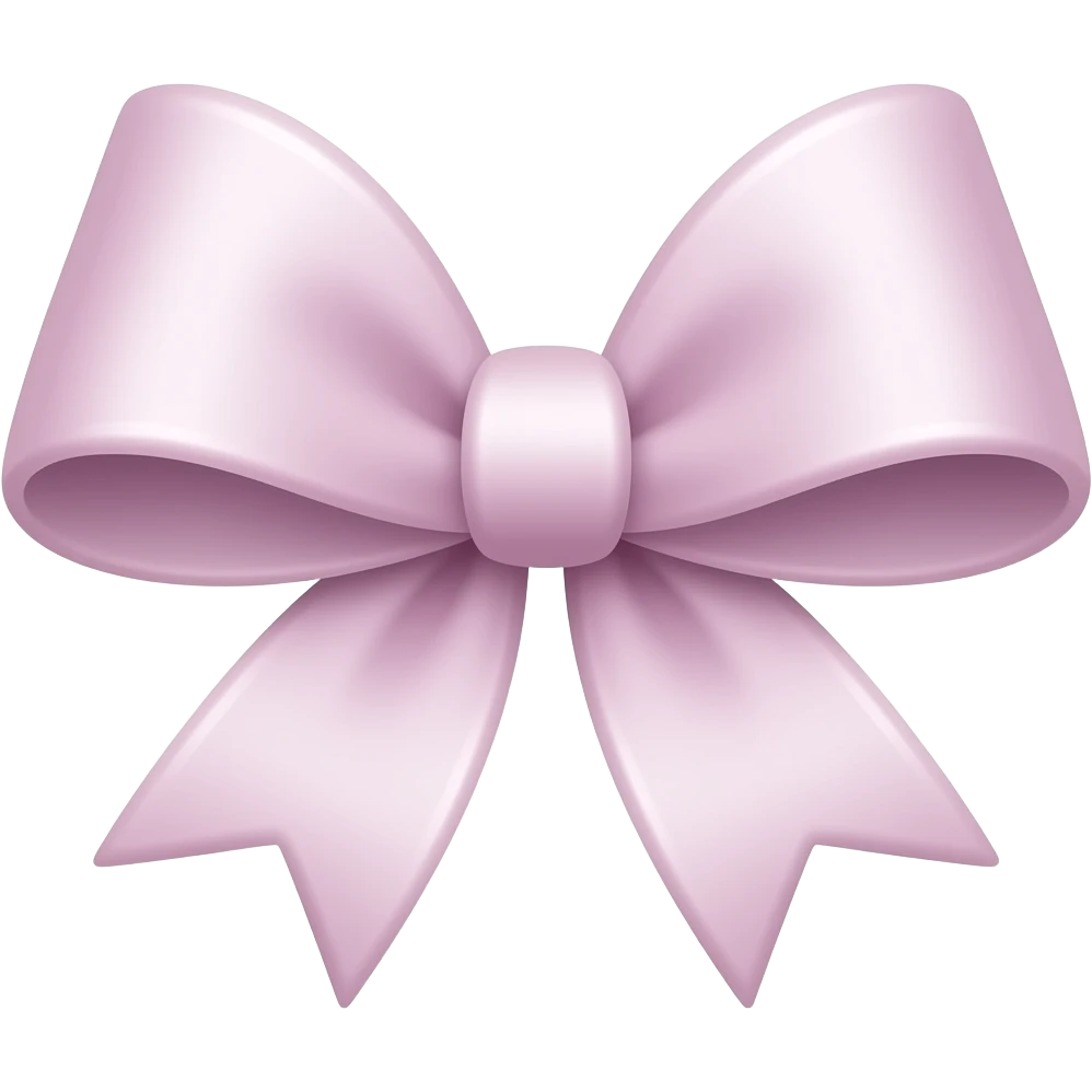 Cute ribbon emoji