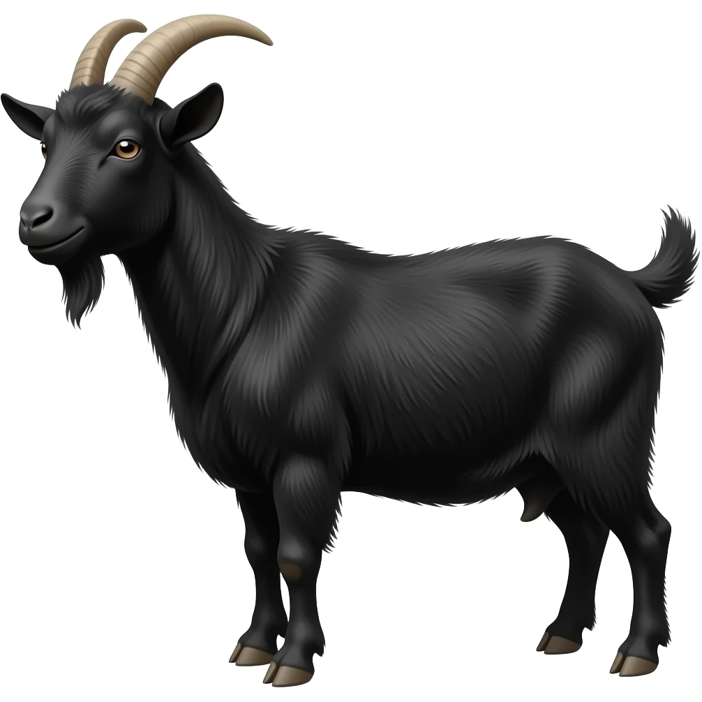🐐make it a black goat emoji