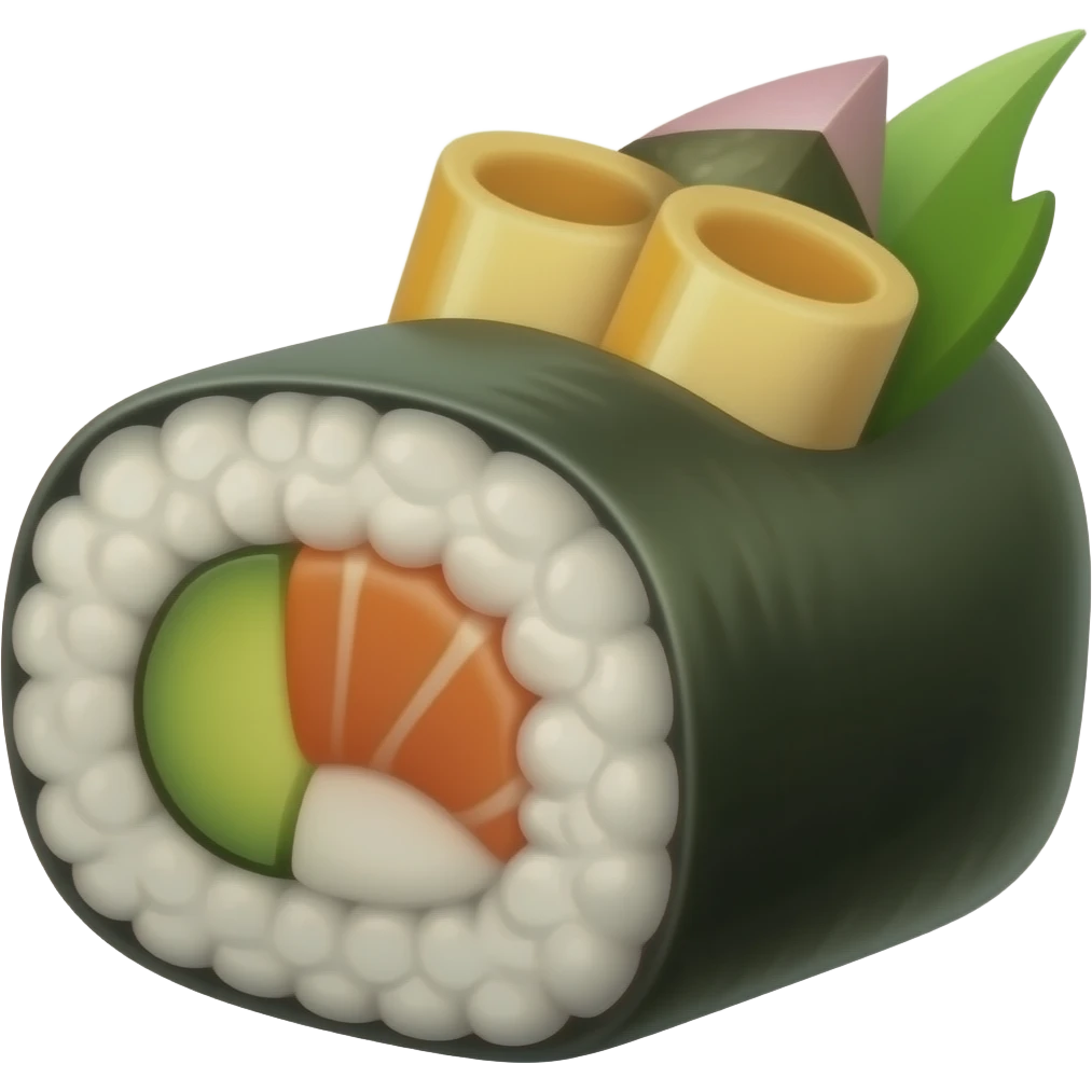 sushi roll emoji