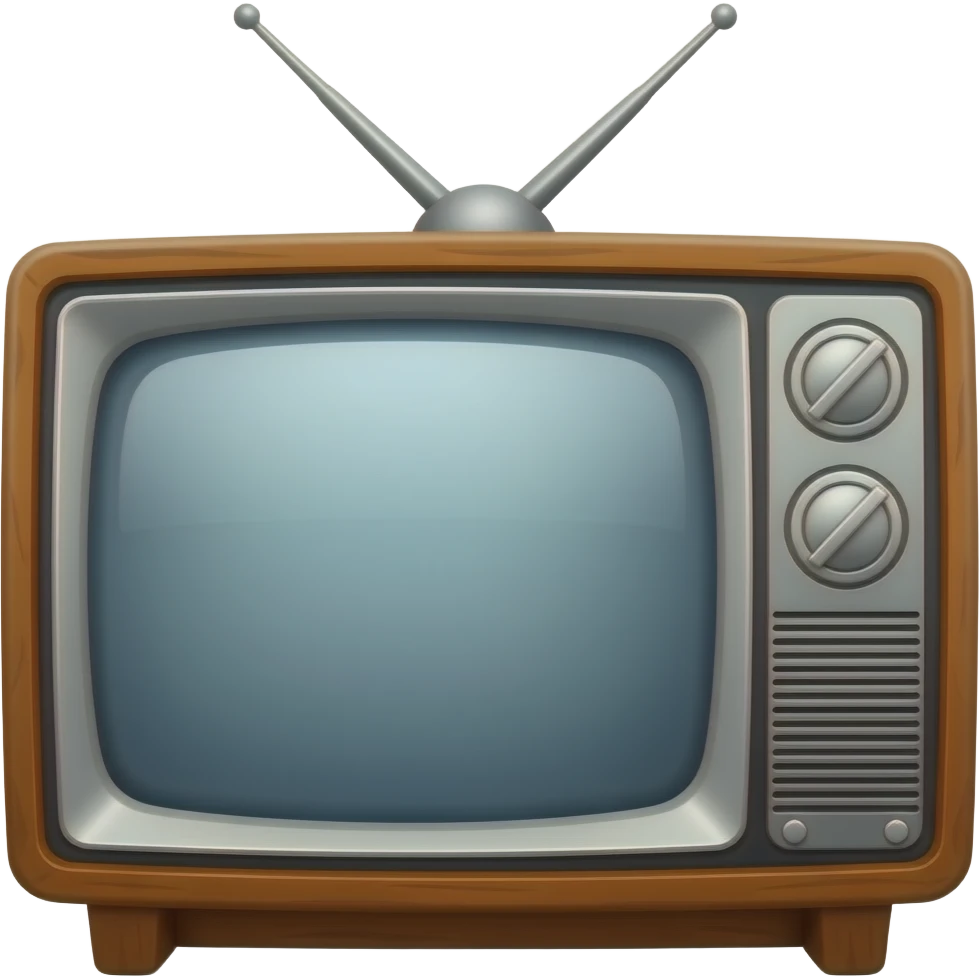 Old TV emoji