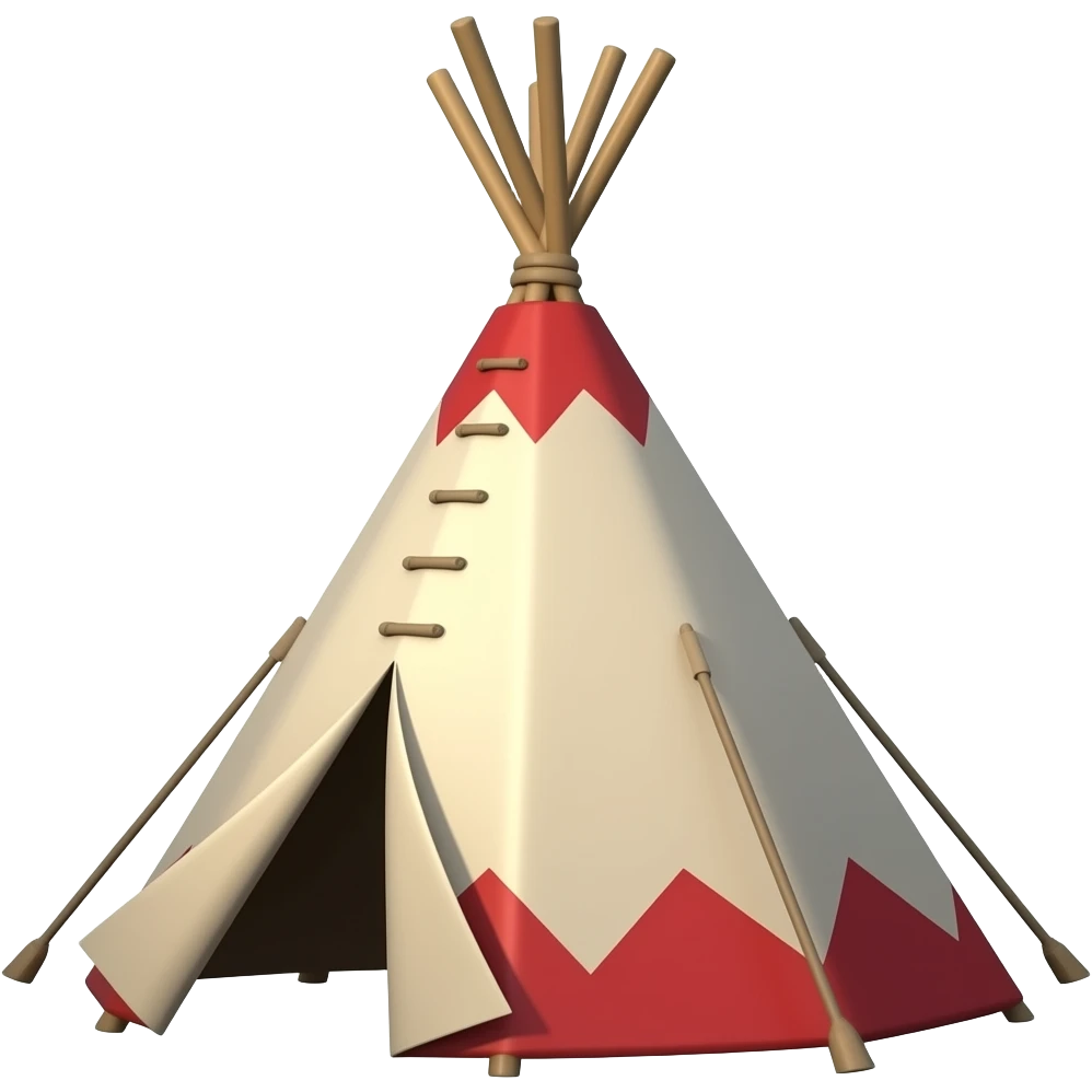 Tepee emoji