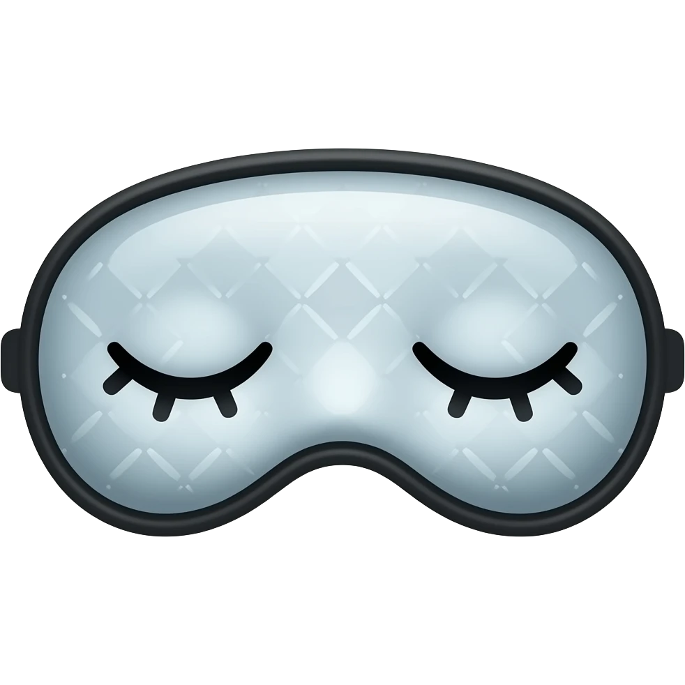 sleep mask eye emoji