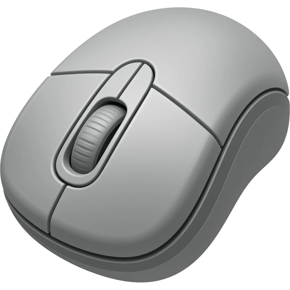 computer mouse emoji