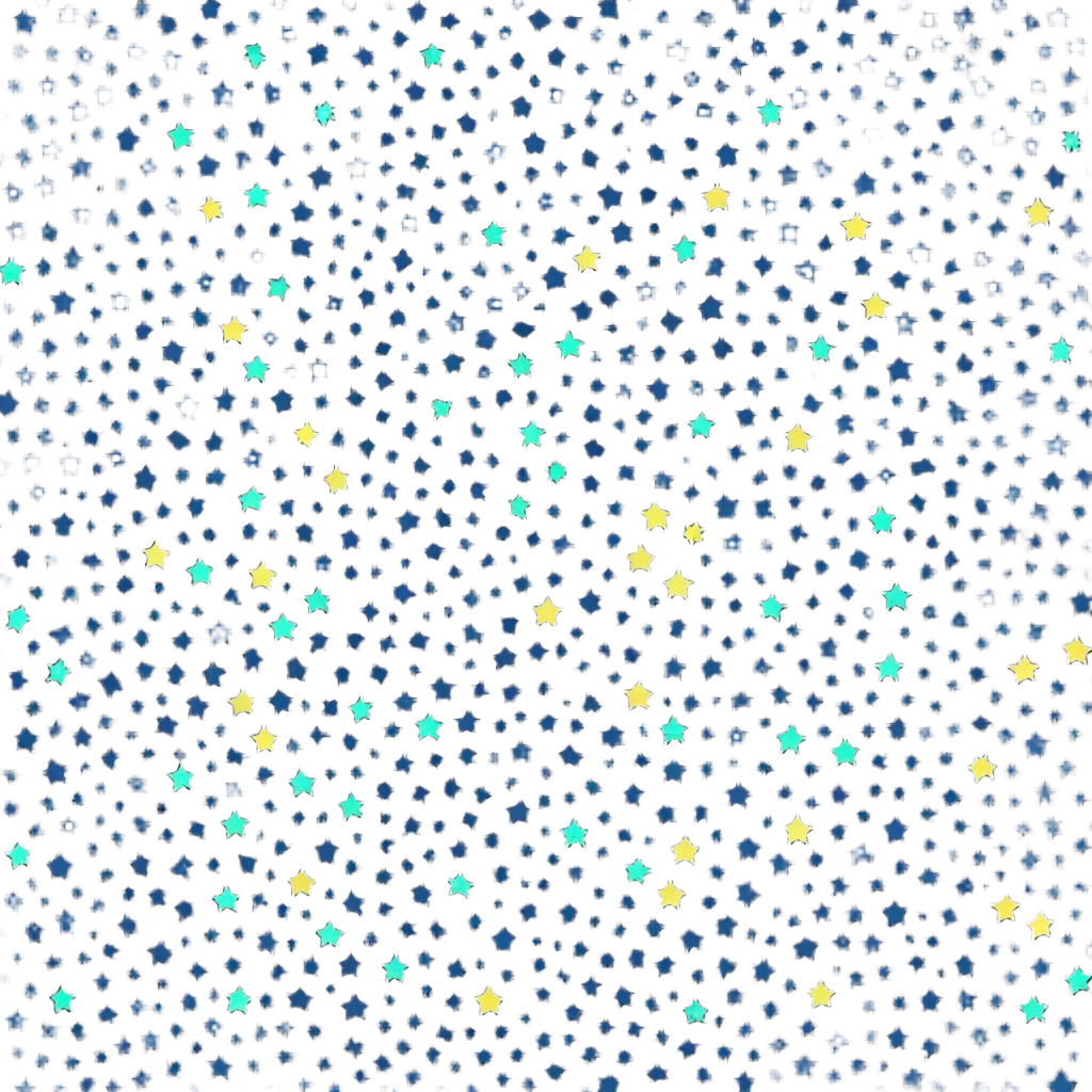 clean simple design with only a glowing sparkle or star overlaid on a roll of patterned fabric, no faces or characters emoji