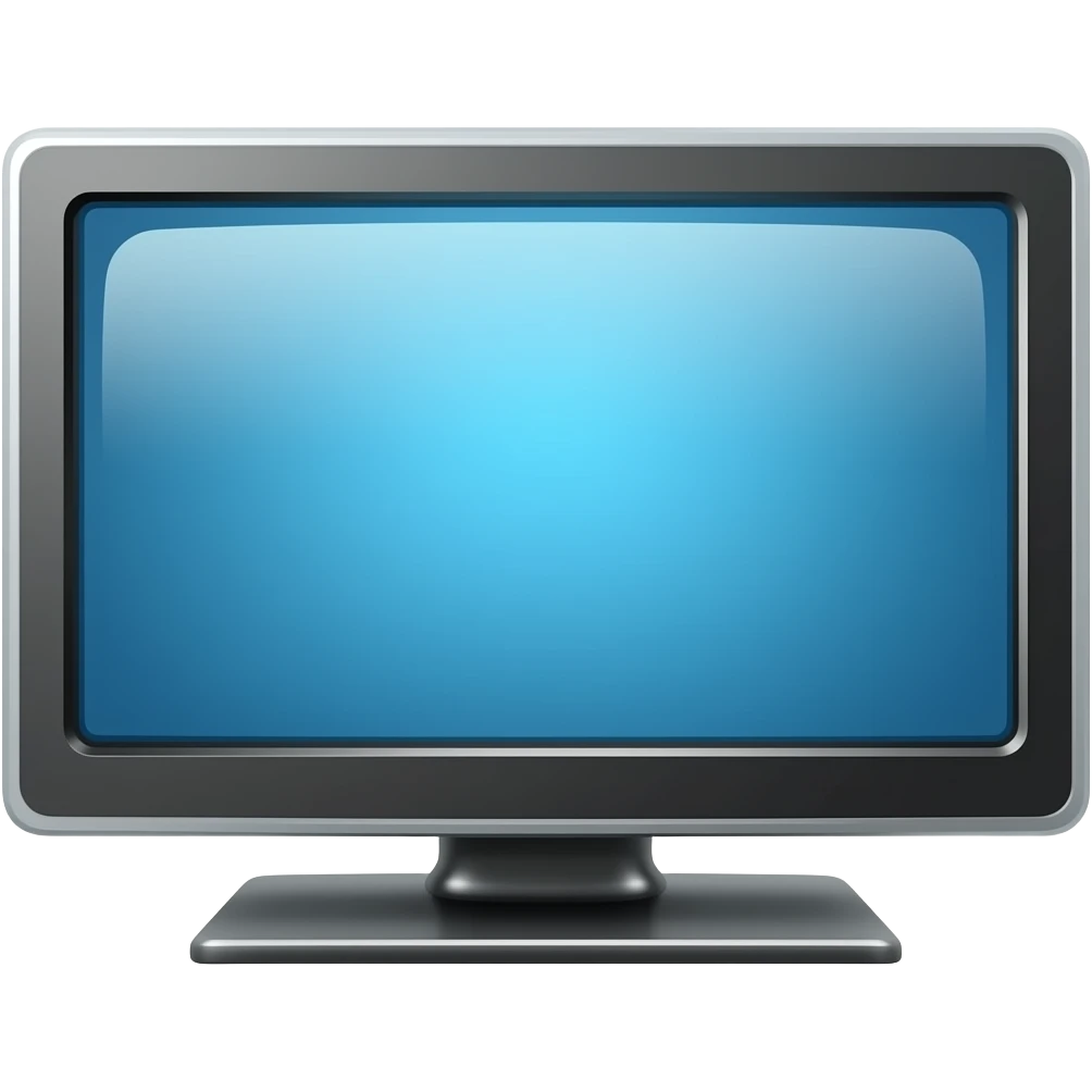 flat screen tc emoji