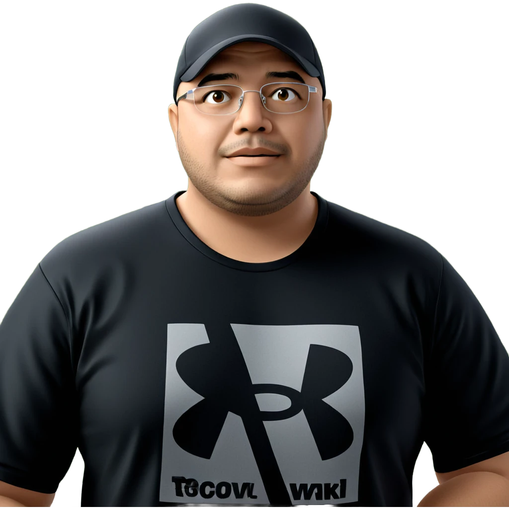 confident man in black shirt emoji