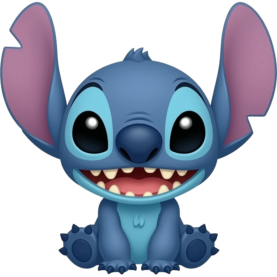 Baddie stitch from lilo and stitch emoji